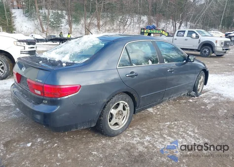 2005 Honda Accord Hybrid from USA, damaged, VIN JHMCN36445C009346